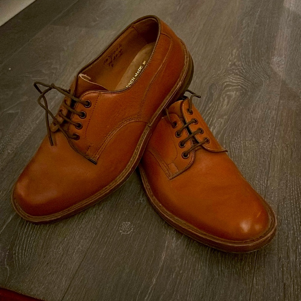 Vintage NWOT Trickers of England Benchmade Derby 9UK